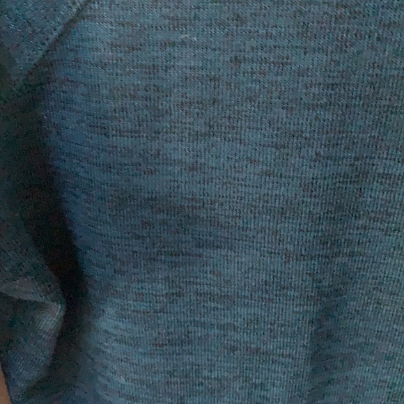 Cowl neck blue sweater - Picture 2 of 7